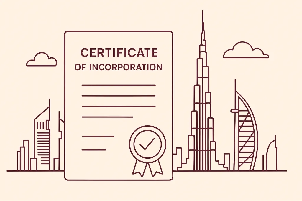 Как получить Certificate of Incorporation в ОАЭ: 2025 Как получить Certificate of Incorporation в ОАЭ: 2025