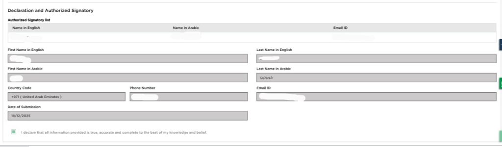 VAT Return Filing: Authorized Signatory