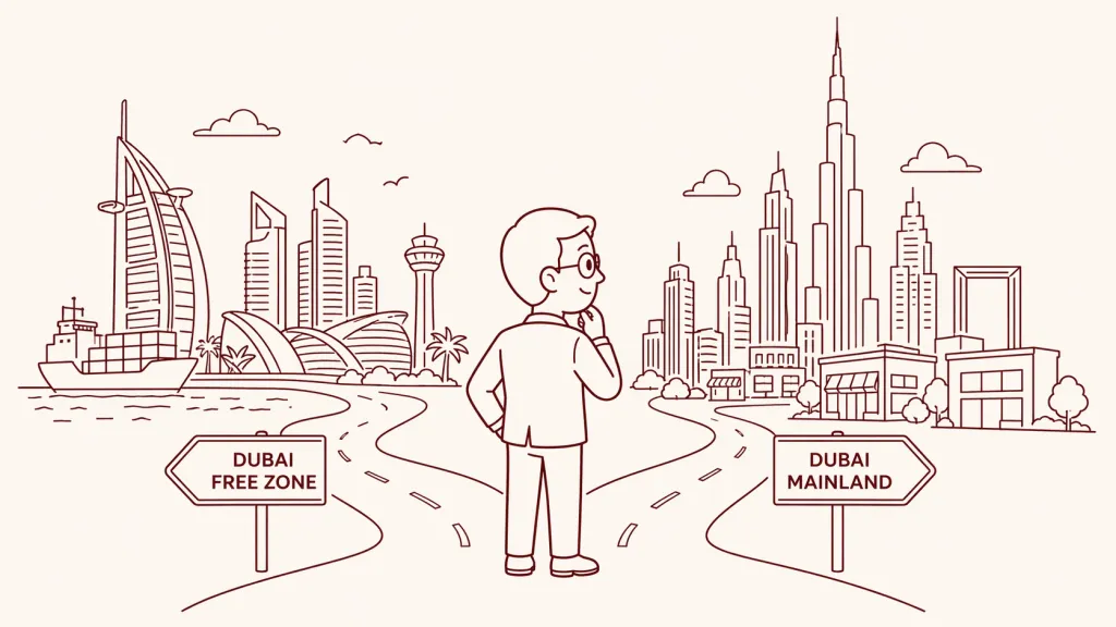 Free Zone vs Mainland Dubai: UAE Company Structure Guide Free Zone vs Mainland Dubai: UAE Company Structure Guide