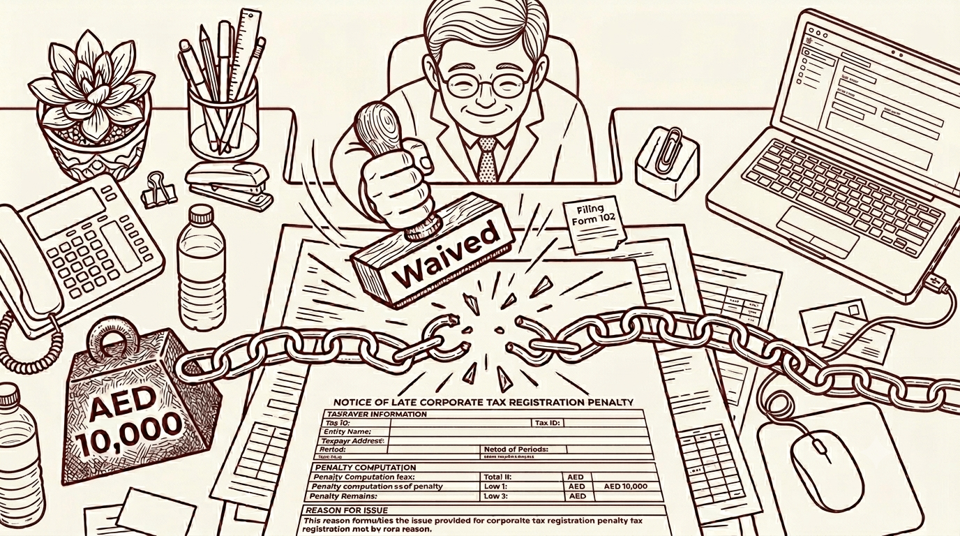 FTA Penalty Waiver: Guide to Late Corporate Tax Registration Penalty Waiver