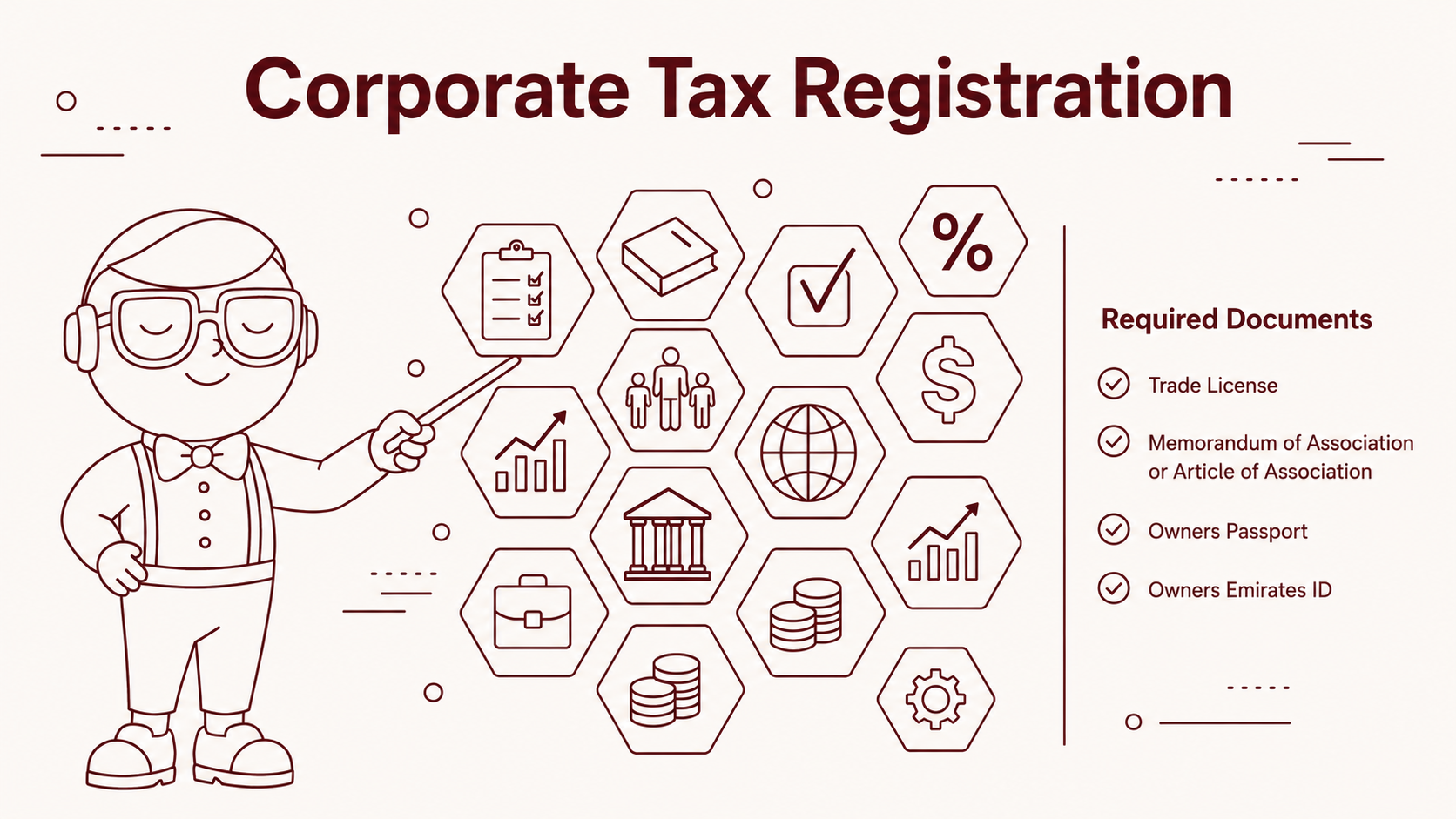 Documents Required for Corporate Tax Registration in UAE Documents Required for Corporate Tax Registration in UAE