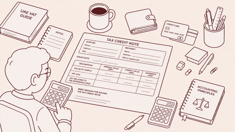 UAE Tax Credit Note Guide UAE Tax Credit Note Guide