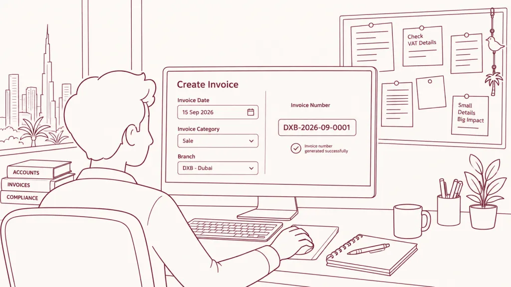 How To Assign Invoice Numbers Correctly in UAE? How To Assign Invoice Numbers Correctly in UAE?
