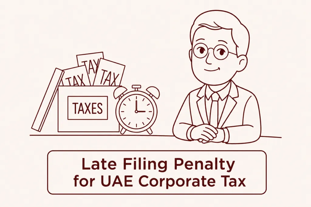 UAE Corporate Tax Late Filing Penalty: AED 500 Per Month Rule UAE Corporate Tax Late Filing Penalty: AED 500 Per Month Rule